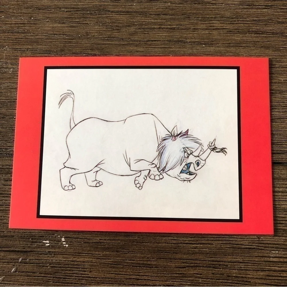 Disney Villains Postcards: Mixed Set 6 pack Aristocats, sword stone and Zootopia